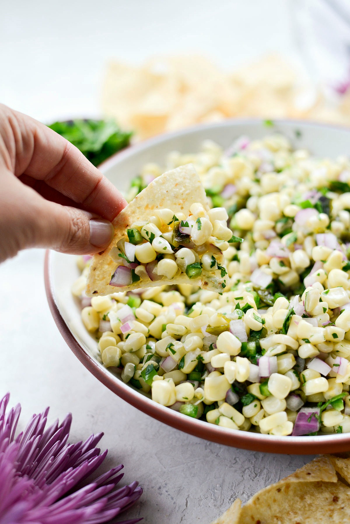Chipotle's Sweet Corn Salsa Simply Scratch