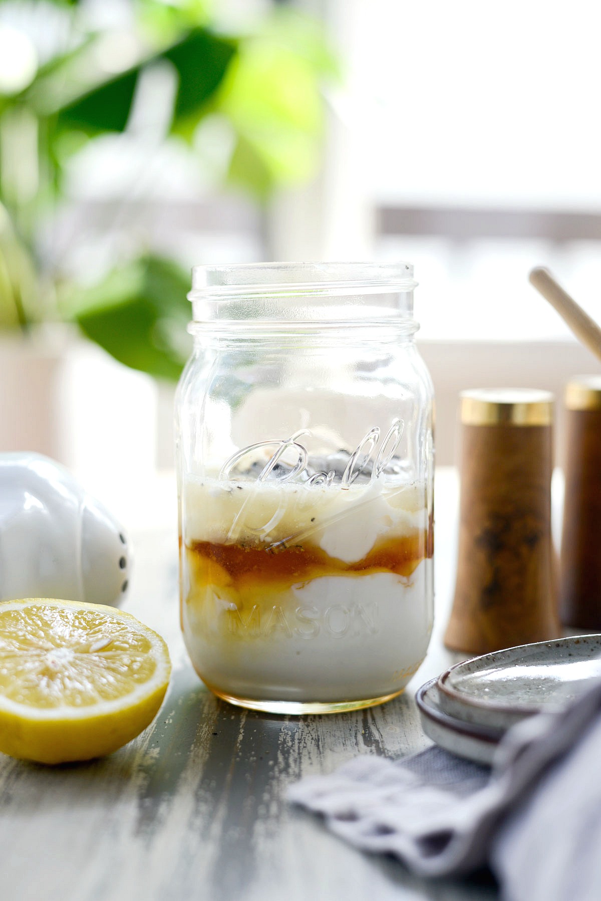 Vinaigrette pour salade de chou au yaourt grec Mefics