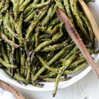 Grilled Green Beans l SimplyScratch.com #grilling #grilled #greenbeans #healthy #easy #sidedish #howtogrillgreenbeans