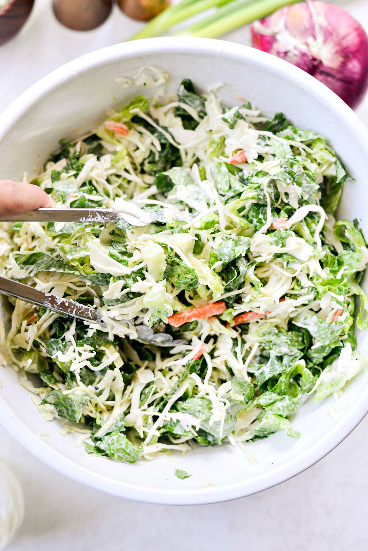 Summer Coleslaw BBQ Chicken Salad Simply Scratch