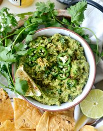 Chile Lime Guacamole l SimplyScratch.com #chile #lime #homemade #guacamole #guac #recipe #texmex #dip #appetizer #snack