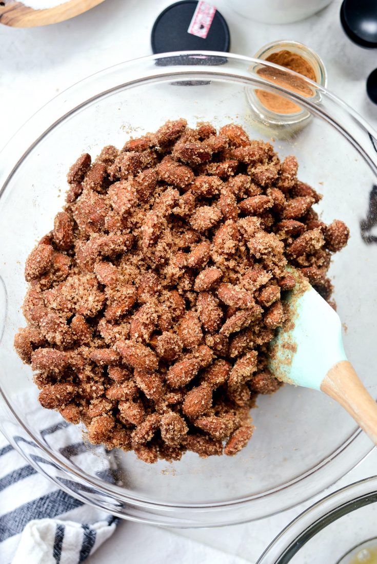 Cinnamon Sugar Almonds Simply Scratch