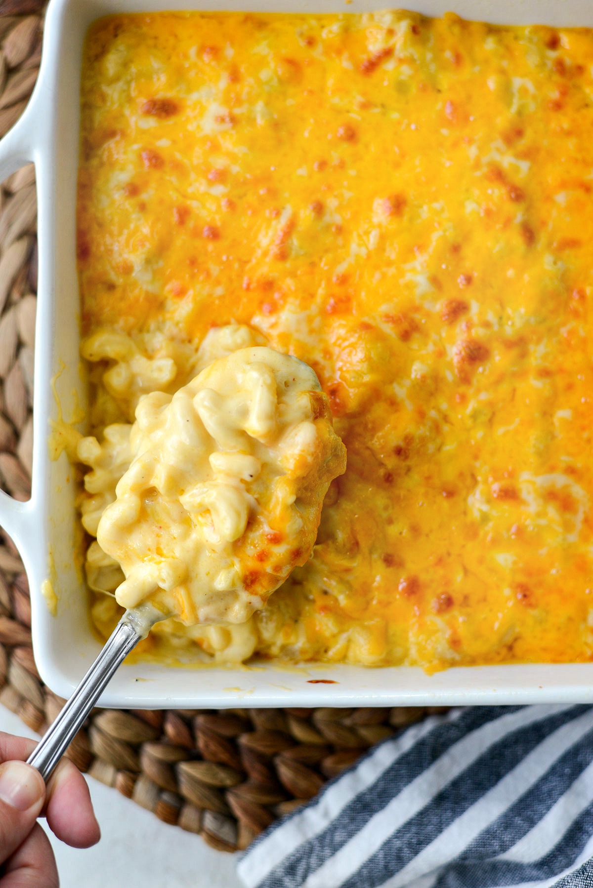 Easy baked mac and cheese simply scratch