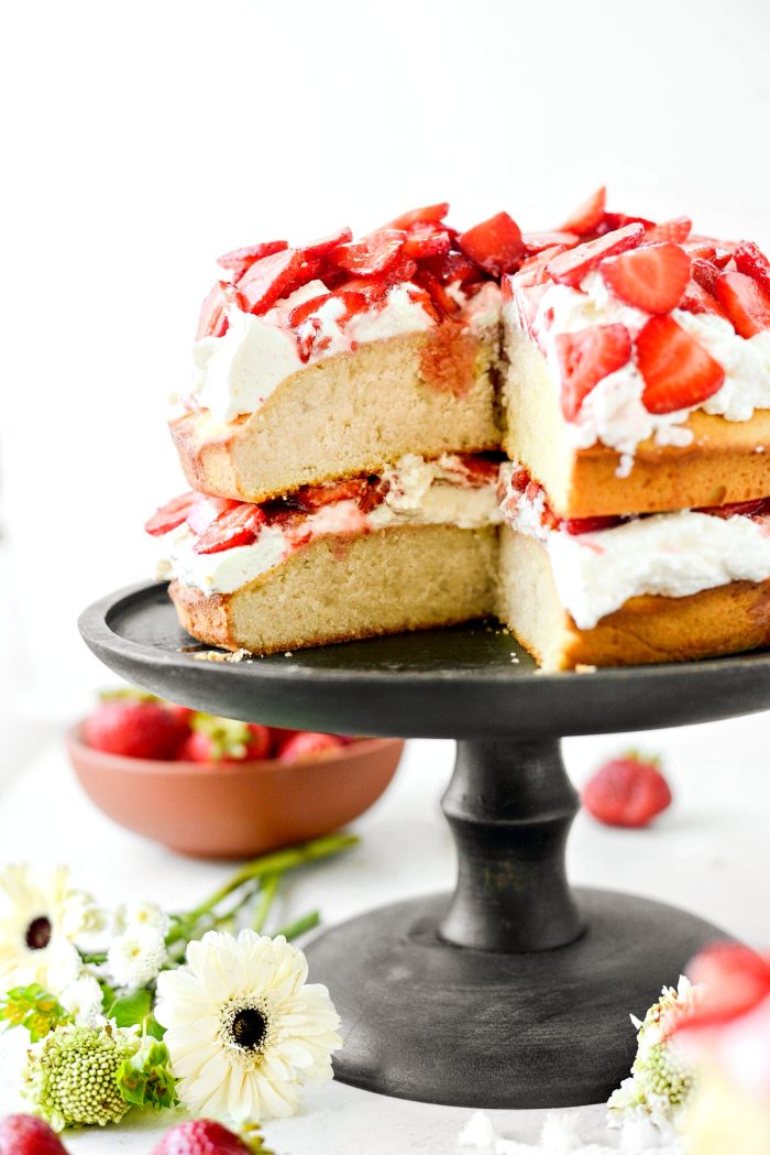 Strawberry Shortcake Cake