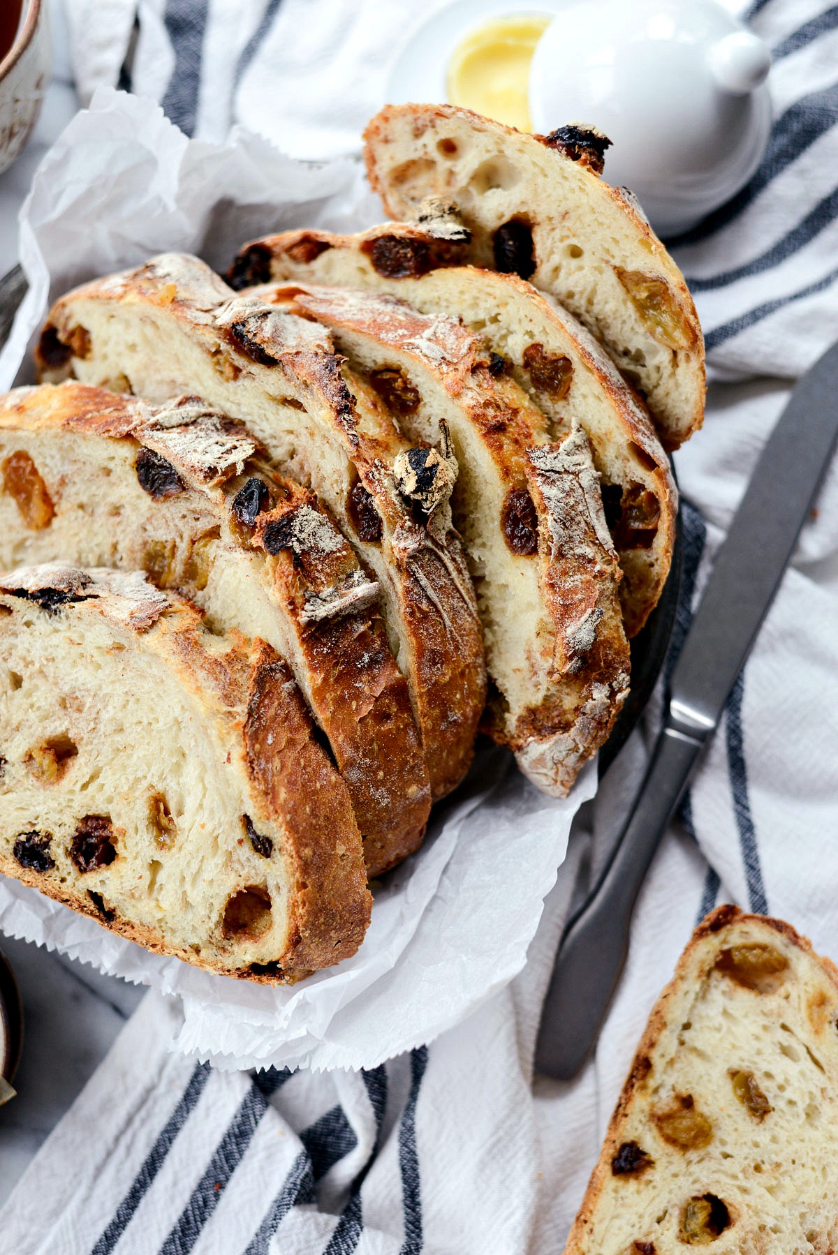 NoKnead Cinnamon Raisin Bread Simply Scratch