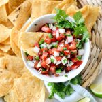 Quick Pico de Gallo l SimplyScratch.com #picodegallo #pico #tomatoes #fresh #salsa #fresca #mexican #appetizer