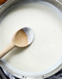 Classic Béchamel Sauce Recipe (White Sauce) l SimplyScratch.com #bechamel #whitesauce #mothersauce #easy #fromscratch