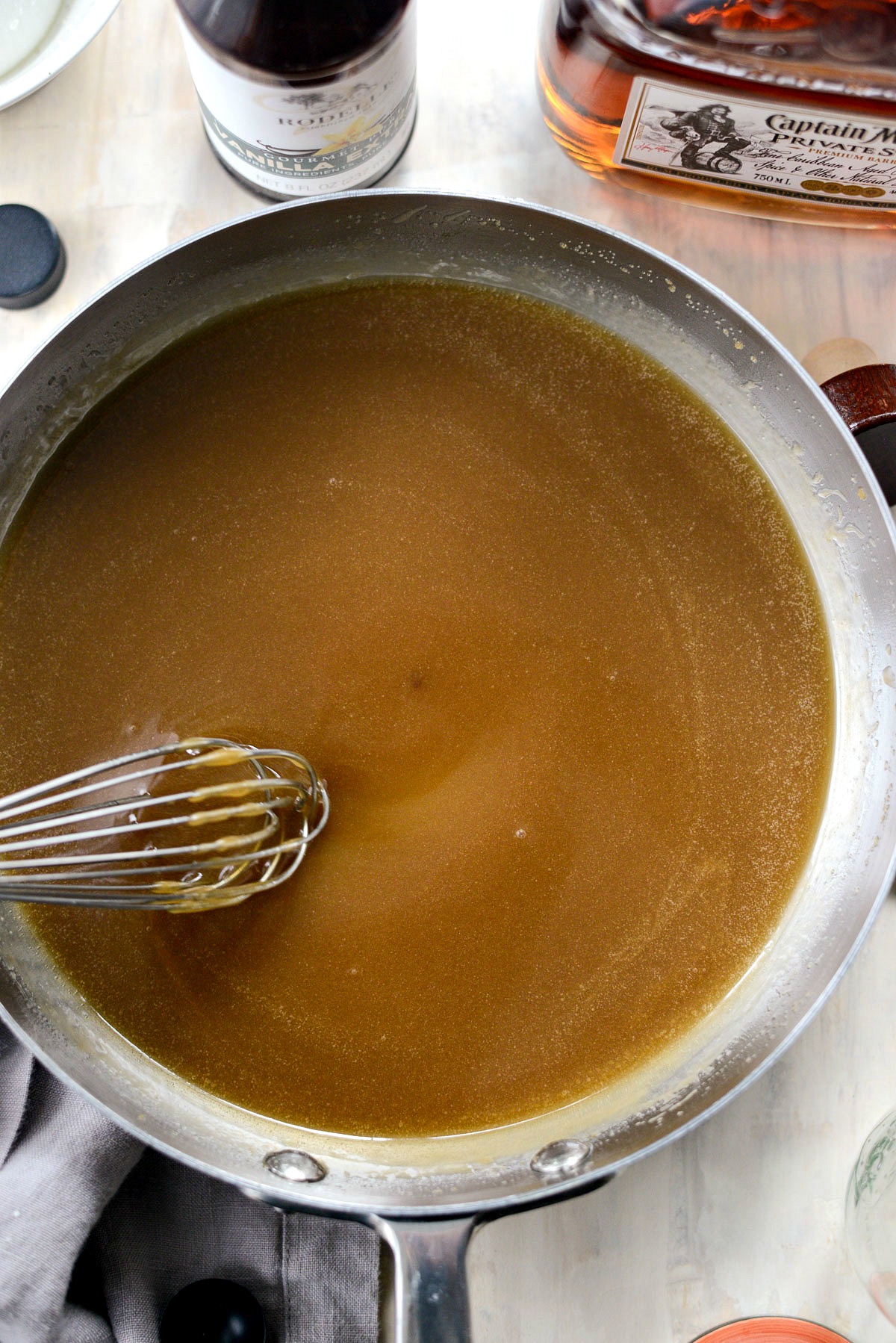 Homemade Butter Rum Sauce Simply Scratch