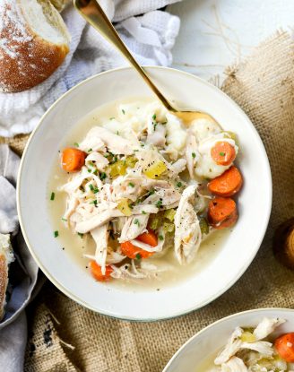 Slow Cooker Chicken and Vegetables l SimplyScratch.com #slowcooker #chicken #vegetables #dinner #meal #easy #simplyscratch