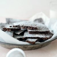 Homemade Brownie Brittle l SimplyScratch.com #brownie #brittle #homemade #fromscratch #chocolate #treat #dessert