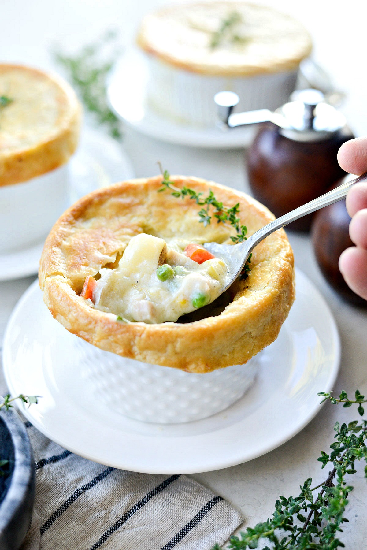 Homemade Chicken Pot Pies Simply Scratch