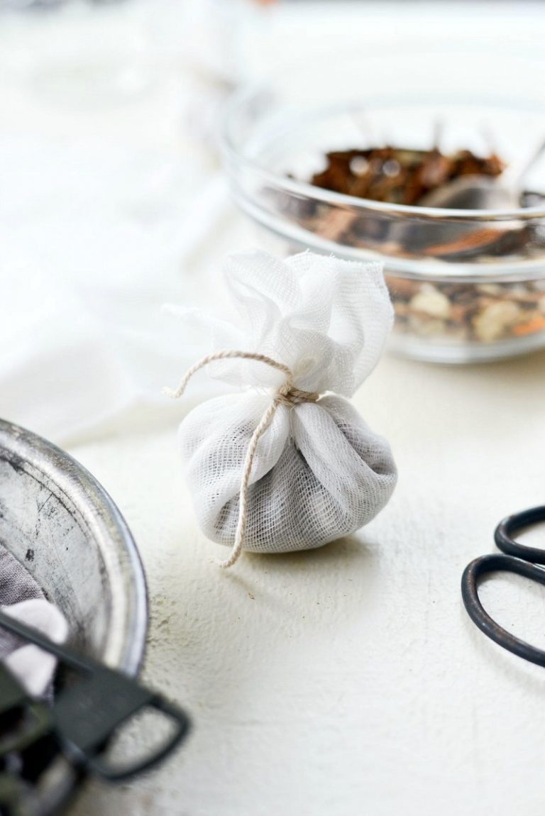 Homemade Mulling Spice Sachets Simply Scratch