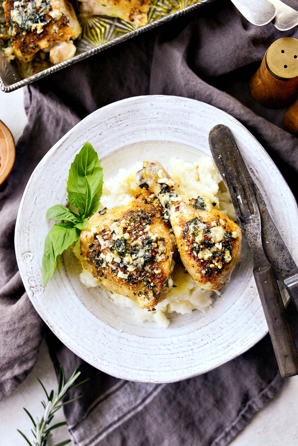 Parmesan Garlic Baked Chicken Simply Scratch