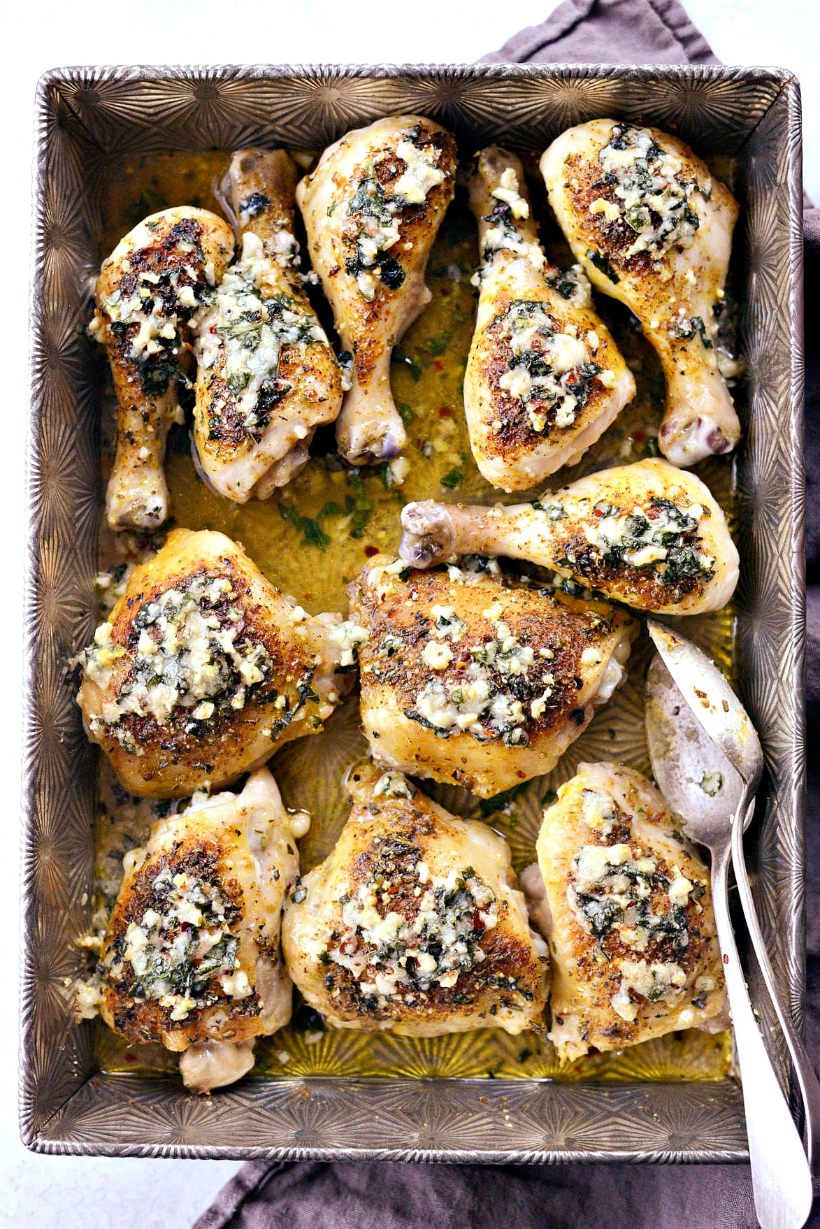 Parmesan Garlic Baked Chicken - Simply Scratch