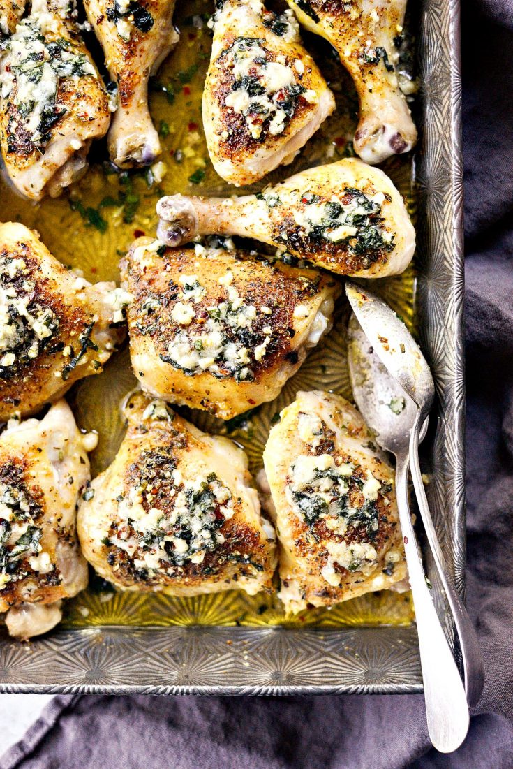 Parmesan Garlic Baked Chicken Simply Scratch