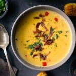 Pumpkin Beer Cheese Soup l SimplyScratch.com #pumpkin #beer #cheddar #cheese #soup #fall #recipe #onepot #easydinner #dinner