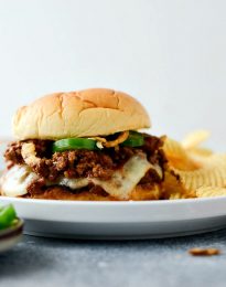 Spicy Sloppy Joes l SimplyScratch.com #spicy #sloppyjoes #jalapenos #homemade #fromscratch #easydinner #recipes