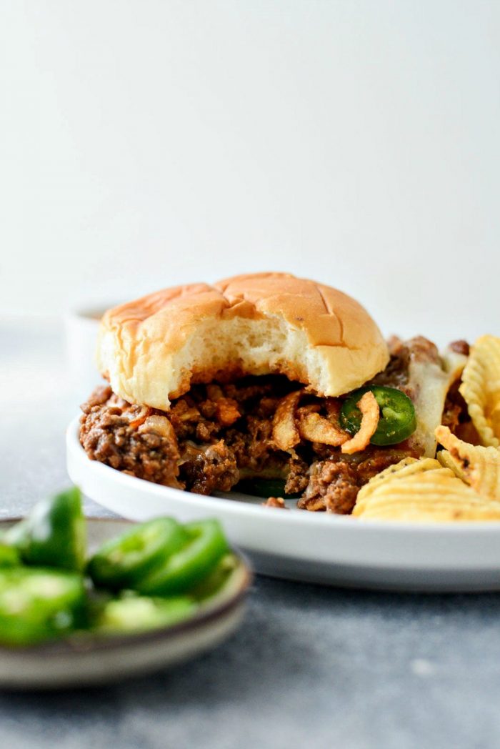 Spicy Jalapeño Sloppy Joes