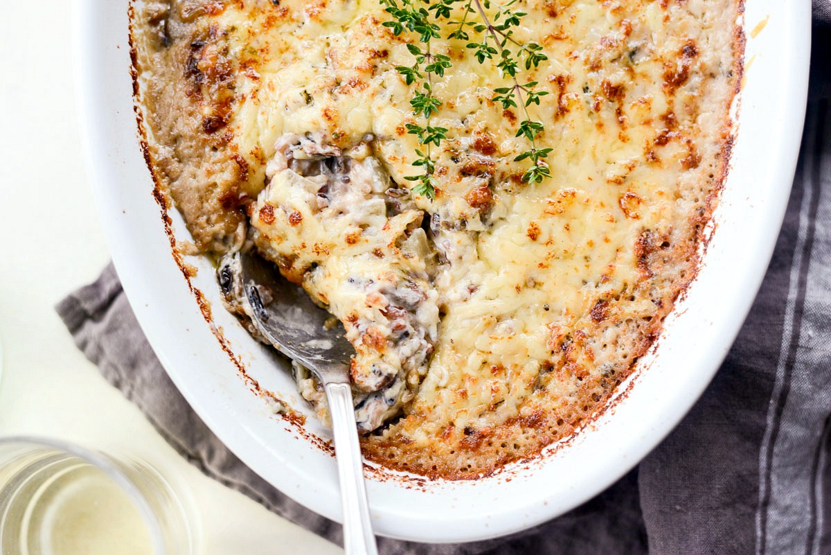 Mushroom Wild Rice Casserole Simply Scratch
