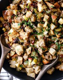 Sausage Apple Cranberry Stuffing