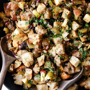 Sausage Apple Cranberry Stuffing