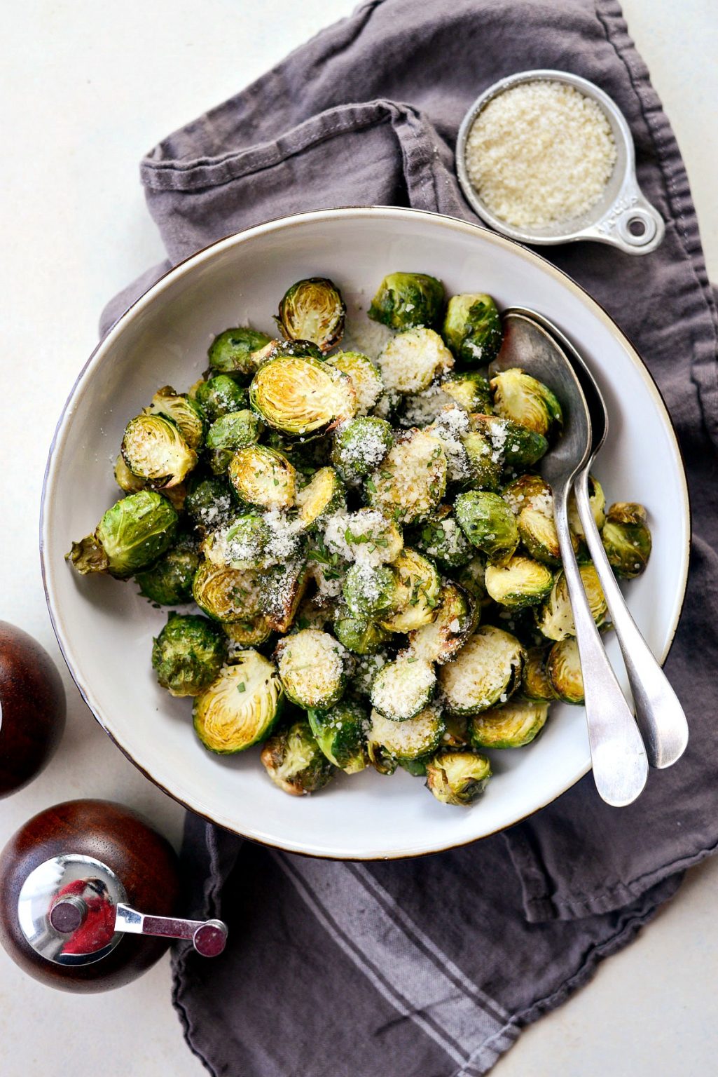 Crispy Air-Fryer Brussels Sprouts - Simply Scratch