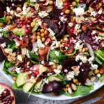 Roasted Grapefruit Beet Salad l SimplyScratch.com #grapefruit #beet #salad #holiday #christmas #healthy