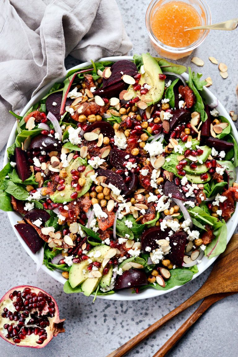 Roasted Grapefruit Beet Salad - Simply Scratch