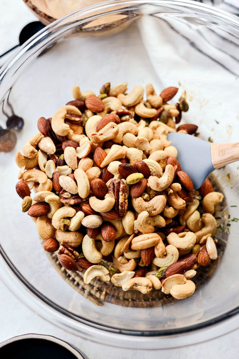 Sweet and Smoky Bar Nuts Simply Scratch