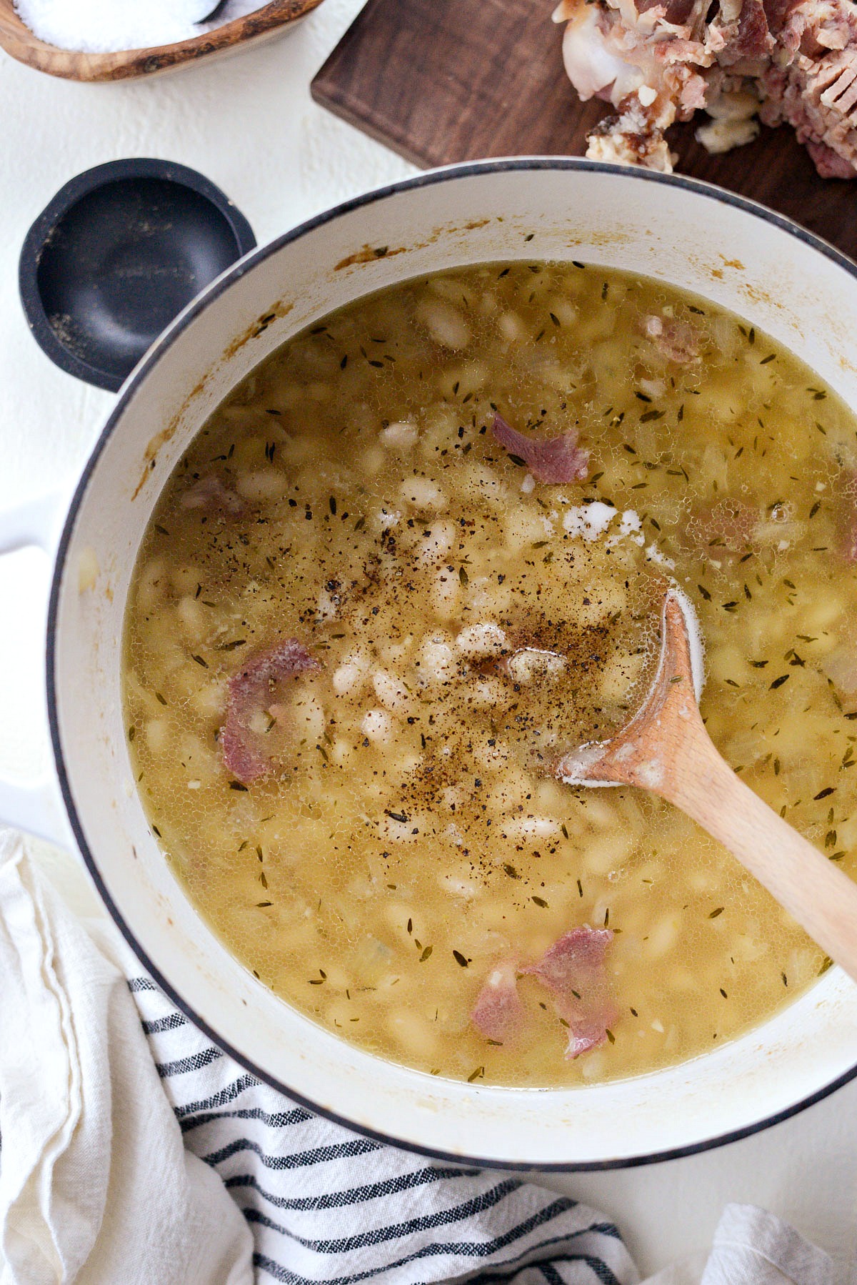 Ham and White Bean Soup Simply Scratch