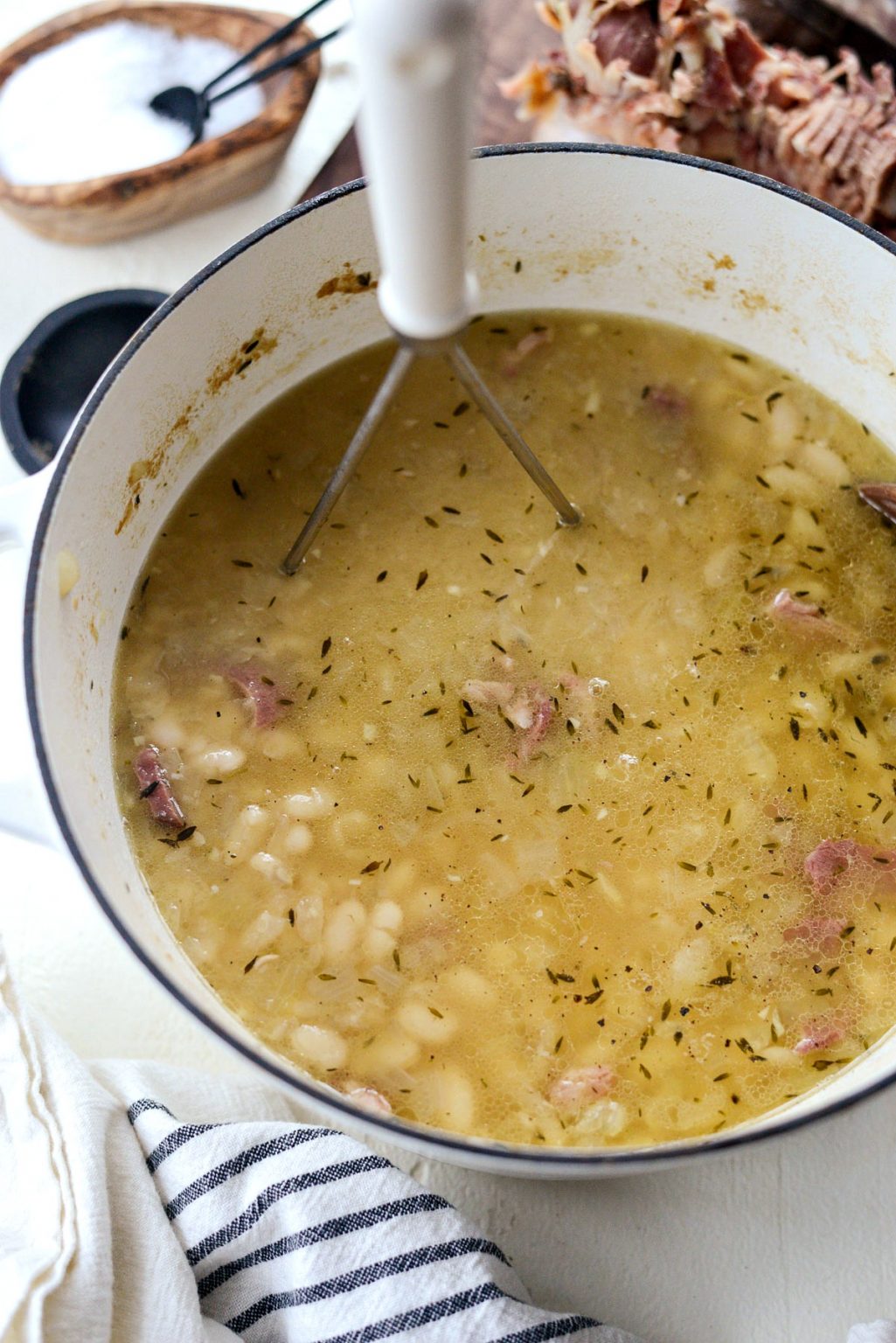 Ham and White Bean Soup Simply Scratch