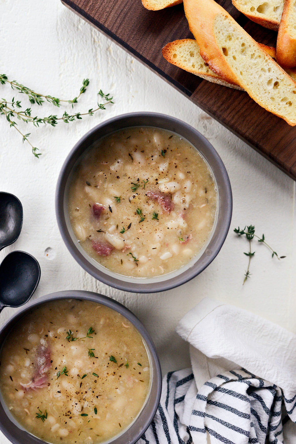 White Bean and Ham Soup Simply Scratch
