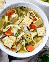 Homemade Chicken Noodle Soup l SimplyScratch.com #fromscratch #chicken #noodle #chickennoodlesoup #homemade #chickensoup