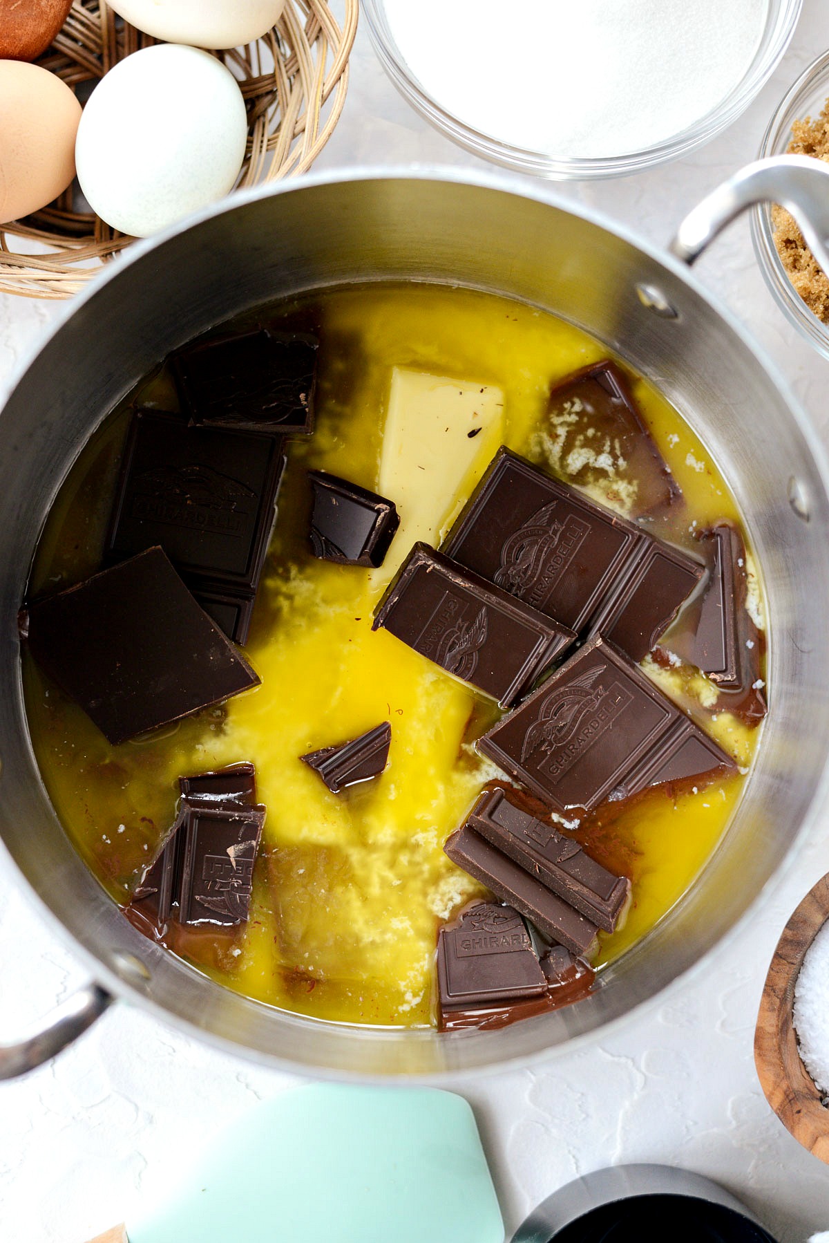 Sea Salt Caramel Espresso Brownies Simply Scratch