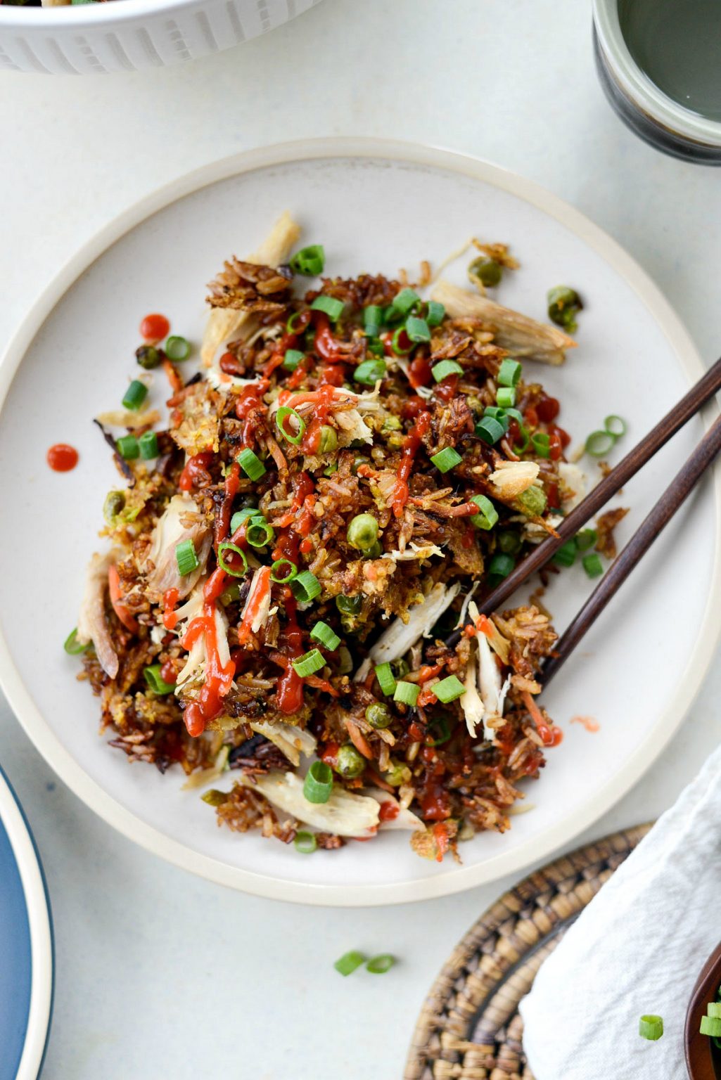 Sheet Pan Chicken Fried Rice Simply Scratch