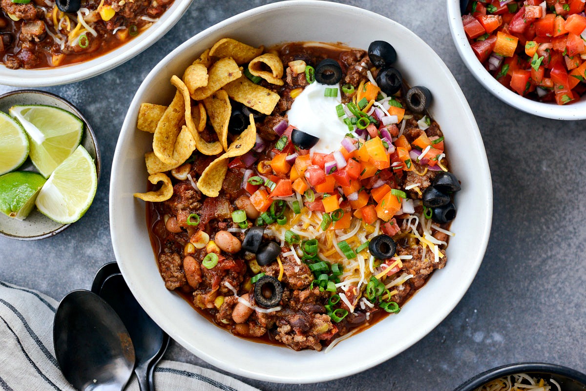 Slow Cooker Taco Chili-image