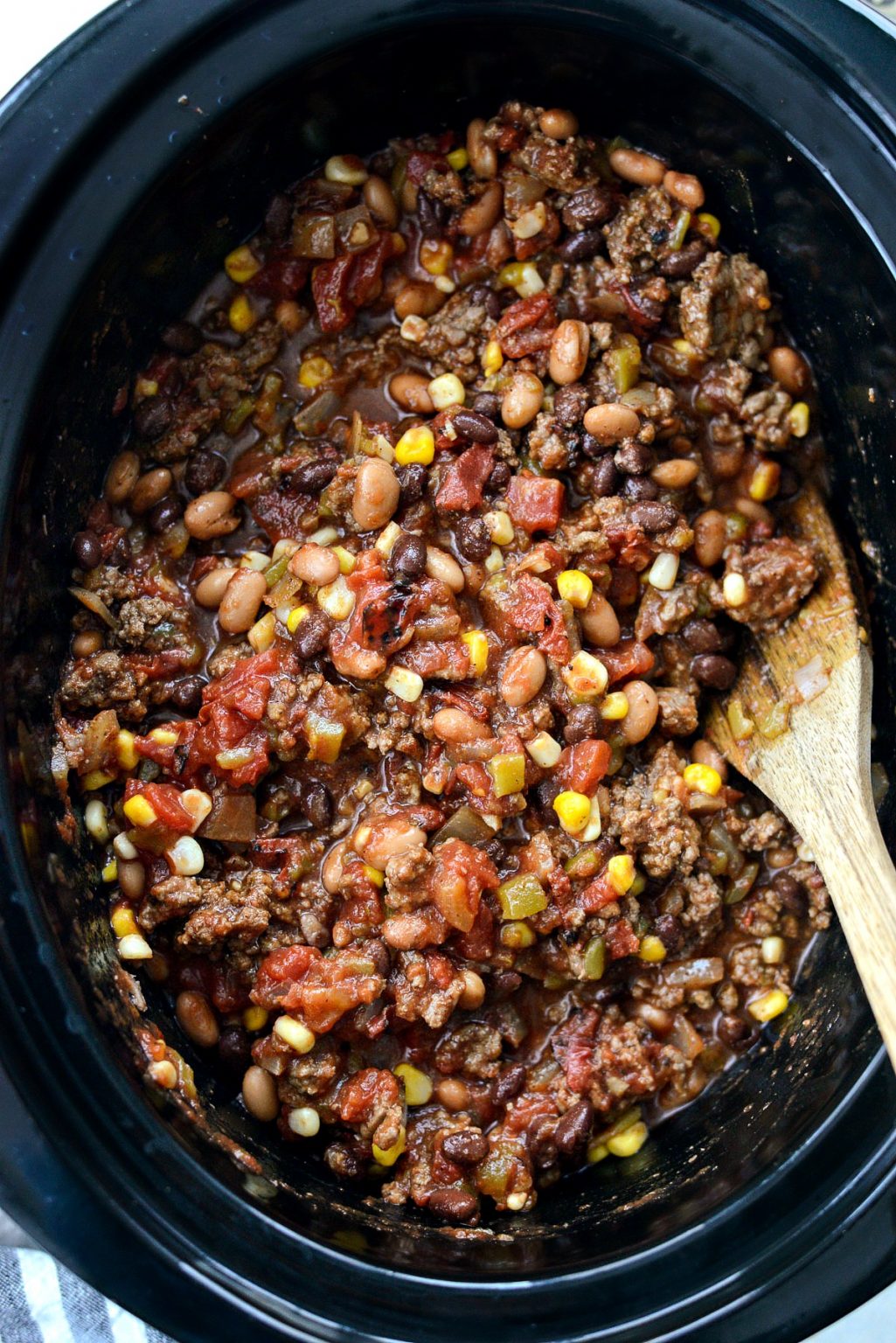 Slow Cooker Taco Chili Simply Scratch