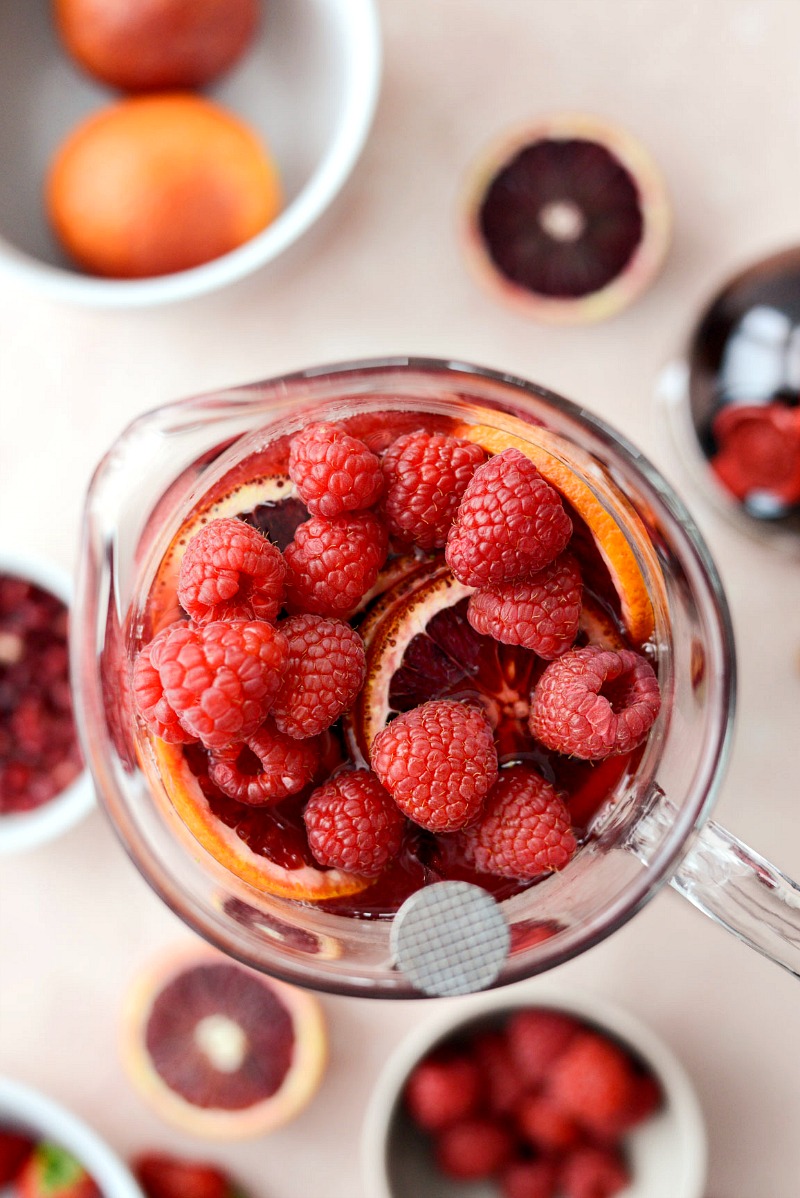 Champagne Sangria Simply Scratch