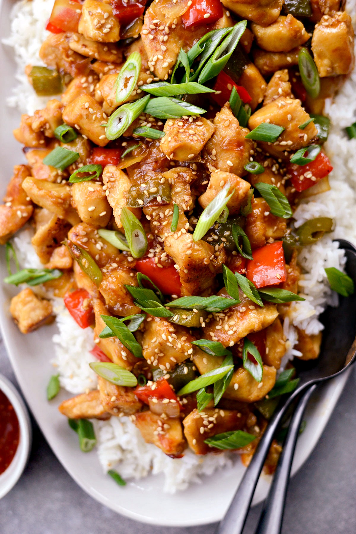 Healthy Sesame Chicken Simply Scratch