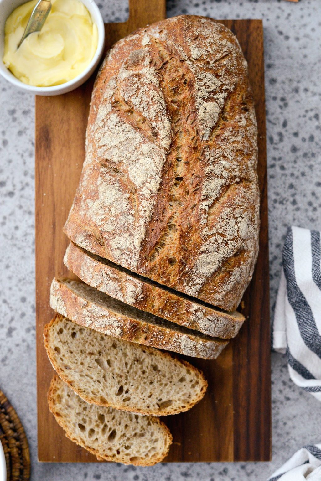 NoKnead Rye Bread Simply Scratch