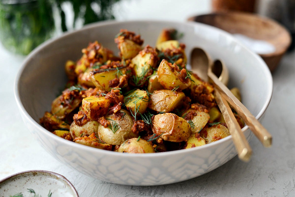 Sundried Tomato Roasted Breakfast Potatoes Simply Scratch