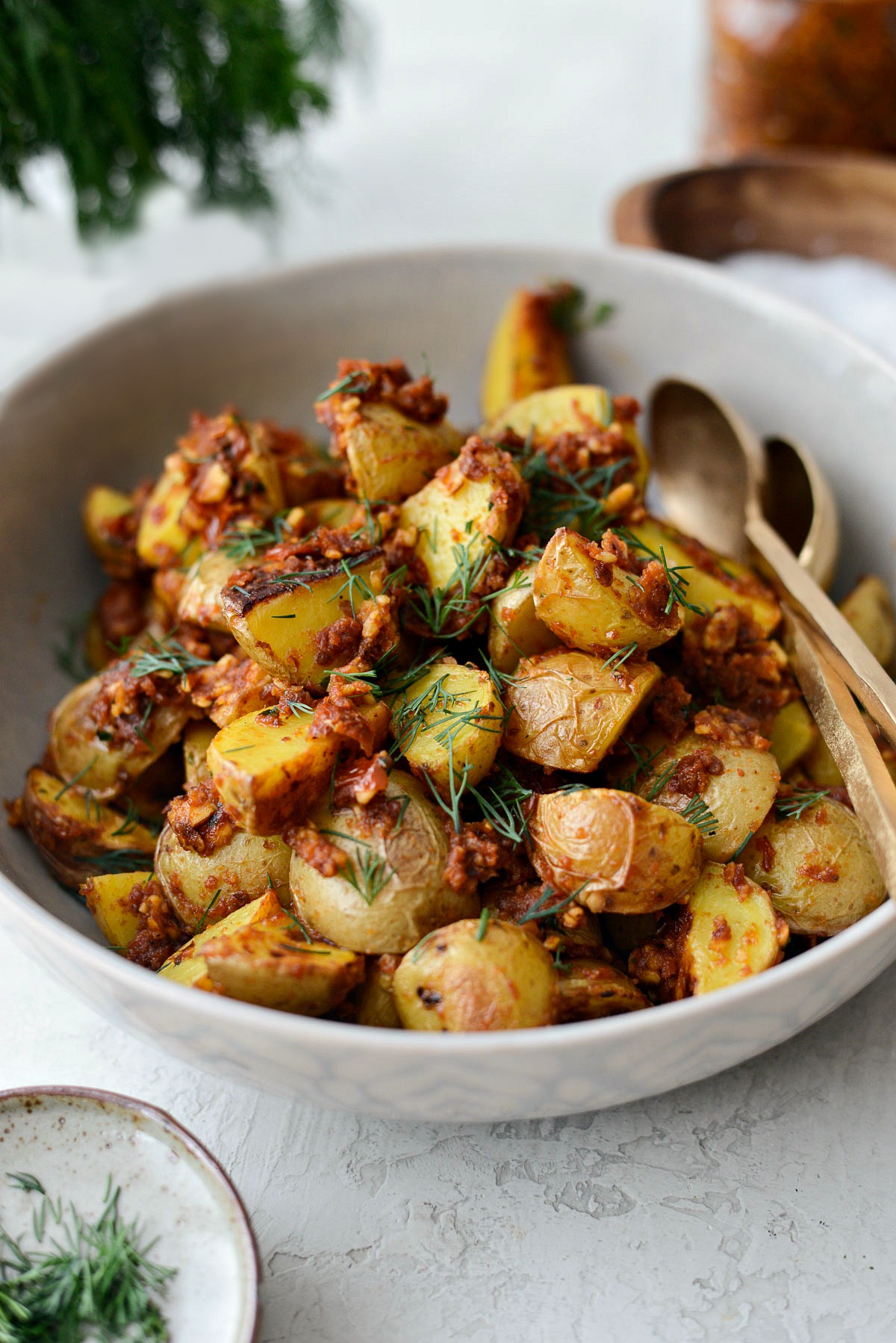 Sundried Tomato Roasted Breakfast Potatoes Simply Scratch