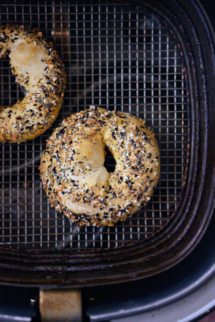 Easy Air Fryer Everything Bagels Simply Scratch