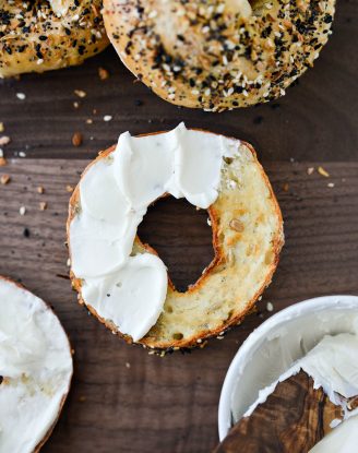 Air Fryer Everything Bagels l SimplyScratch.com #airfryer #airfried #everything #bagels #everythingseasoning #light #lowfat #ww #lowpoint