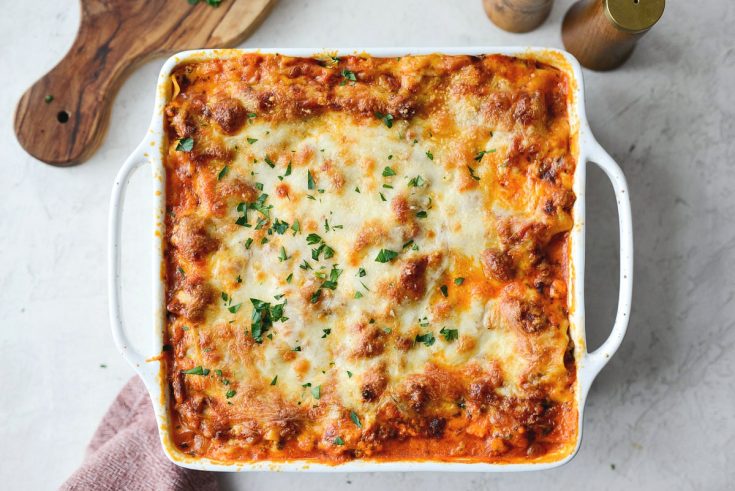 Small Batch Lasagna - Simply Scratch