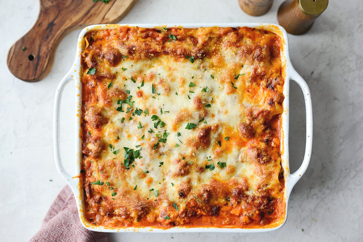 image of Small Batch Lasagna recipe by Simply Scratch