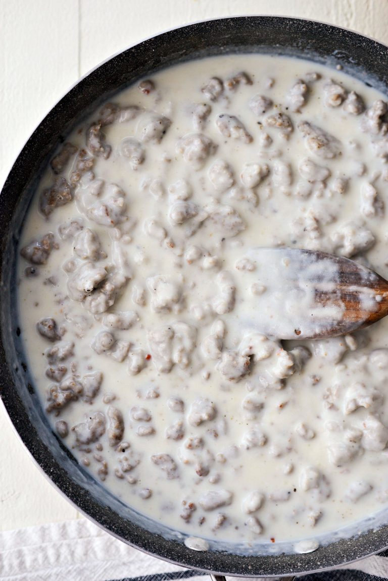Turkey Sausage Breakfast Gravy Simply Scratch