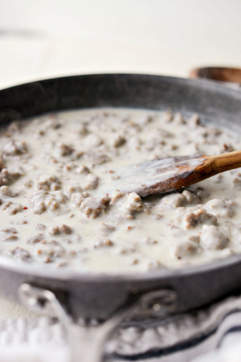 Turkey Sausage Breakfast Gravy Simply Scratch