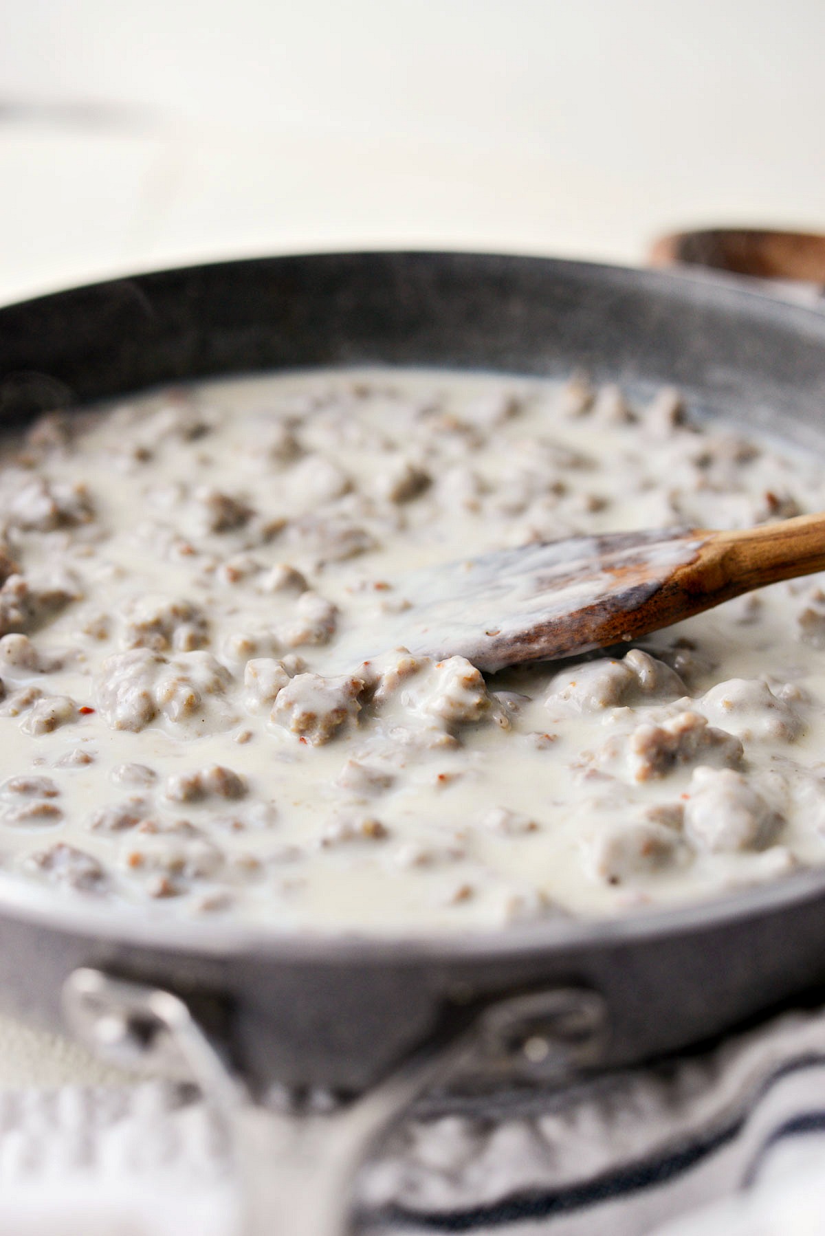 Turkey Sausage Breakfast Gravy Simply Scratch