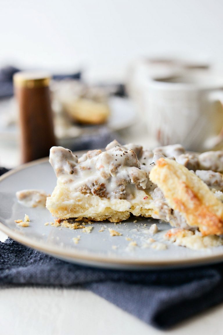 Turkey Sausage Breakfast Gravy Simply Scratch